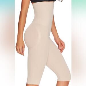 TrueShapers Hi-Waist Thigh Slimmer Nude - NWT - Size XS